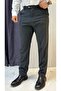 Slim Tapered Fit Fabric Trousers - 3