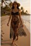 Black Women's Nightgown Long Cross Strap Long Strap Romantic Nightgown Special Night Dress - 6