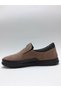 Genuine Leather Sand Color Lightweight Daily Laceless Summer Men's Shoes - 3