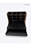 -Org Large Size Desktop Organizer |   A4 Compatible 12-Compartment Wooden Pen Holder with Drawer - 3