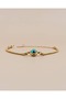 Nerixa Nazar Beaded Elegant Chain Steel Bracelet - 4