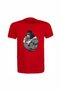 Gorilla Printed Unisex Red 100% Cotton Regular Fit T-Shirt Casual & Sports Style T-Shirt