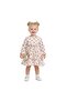 Polka Dot Muslin Girls' Dress with Bag - 7