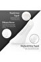 Pure Bamboo Men's Ballerina Socks White Seamless Invisible Non-Slip Heel Silicone Premium 6-Piece Pack Softaura - 3