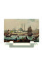 18Th Century Istanbul Golden Horn Harbor and New Mosque Printed Stone Tabletop 10X15 5G-Yc18 - 2