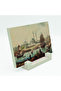 18Th Century Istanbul Golden Horn Harbor and New Mosque Printed Stone Tabletop 10X15 5G-Yc18
