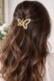 Steel Zircon Stone Kemodel Stylish Gift Hairpin Suitable for Daily and Special Use - 3