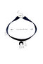 40cm 1 a simple dark gothic wind velvet belt acrylic crescent moon pendant choker necklace neck chai - 6
