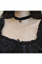 40cm 1 a simple dark gothic wind velvet belt acrylic crescent moon pendant choker necklace neck chai - 5