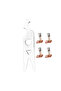 Nail Drill Handpiece Carbon Brush 2 Pairs Carbon Brush Wrench Set Nail Drill Handpiece Accessory ... - 6