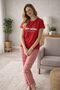 100% Cotton Modal Combed Cotton Women's Pajama Set – Soft Textured, Breathable, Comfortable Home Wear Set - 4