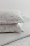 Beula 100% Cotton Double Ranforce Duvet Cover Set - Nile Green - 3