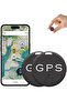 قطعتان من جهاز تتبع GPS صغير أسود اللون بتقنية البلوتوث للسيارات، جهاز تعقب مضاد للضياع مع تحديد الموقع في الوقت الفعلي