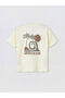 Lcw kids bicycle collar printed boy's t-shirt - 5