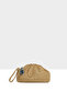 Cream Women's Scholarship Pleated Straw Bag M000008725