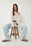 Openwork Seasonal Knitwear Blouse Lyy0092 Kemi̇k - 2