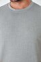 Green Micro Patterned Men's Basic T-Shirt - 4