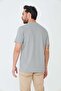 Green Micro Patterned Men's Basic T-Shirt - 3