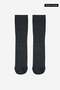 Unisex Organic Cotton Flight and Pilot Socks with Special Firming Technology Anthracite