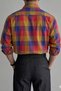 Men's Plaid Shirt Slim Fit Cotton Long Sleeve Casual Stylish Shirt - 2