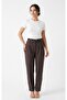 Women's Mini Pocketed Fabric Trousers