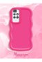 Shockproof Simple Red Silicone Phone Case Compatible with Redmi 10 2022