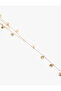 Multiple Steel Y Necklace - 2