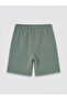 Khaki elastic waist and lace-up boy shorts 2-pack - 3