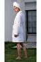 Chêne Cotton Boneli Women's Bathrobe / Dressing Gown Set - 5