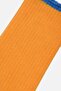 Women's Cotton Single Terry Socks Orange - 3