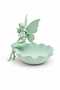 Jewelry Organizer with Green Fairy Figure – Decorative Ring & Accessory Stand |   Desktop Organizer