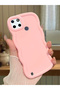 Realme C21Y Compatible Shockproof Simple Pink Silicone Phone Case