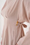 Pins and Sewn Gold Accessories Modal Woven Dress - 8