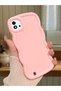 Shockproof Simple Pink Silicone Phone Case Compatible with Realme C20 - 2