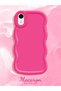 Simple Red Silicone Phone Case Compatible with iPhone Xr Shockproof