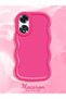 Shockproof Simple Red Silicone Phone Case Compatible with Oppo A60