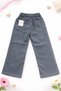 Girl's Jean Trousers with Elastic Waist at the Back and Heart Embroidery - 2