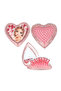 Beauty and Me Heart Foldable Hair Brush 413843