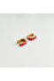 Zano Pink Steel Earring |   Steel Earrings - 3