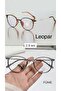 Atlas- Blue Light Protected Glasses Set of 2, Smoke and Leopard Optically Matched (Lenses Can Be Replaced) Blue Block