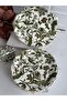 Porcelain Serving Plate Set of 6 27 cm Willow - 3