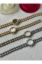 Jolly Model Silver White Metal Cord Women Wrist Watch - 4