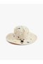 Embroidery Detailed Elastic Bucket Hat - 2