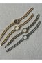 Jolly Model Gold White Metal Cord Women Wrist Watch - 4
