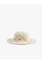 Embroidery Detailed Elastic Bucket Hat