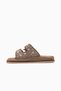 Woman stone detailed daily slipper 26y 26y225 beige - 2