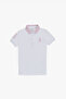 Girl's White Polo Collar Basic T-Shirt 50320284-Vr013 - 2