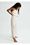 Girl's Ruffled Long Jumpsuit 6873