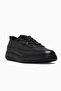 Men's Leather Casual Daily Shoes 26Y Ykö-23165 Black - 4