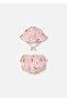 Baby Girl 2-Piece Hat Set Powder 9004